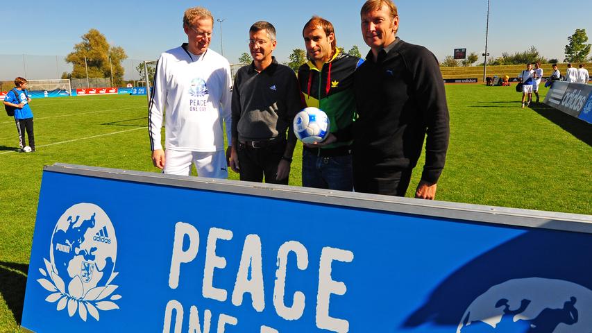 "Peace one Day" auf der World of Sports im September 2010.