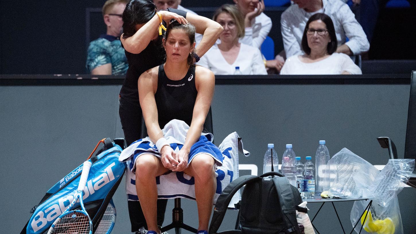 Julia Görges wird verletzungsbedingt nicht beim WTA-Turnier in Nürnberg dabei sein.