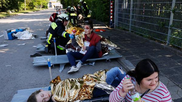 Kathastrophenschutz-Übung