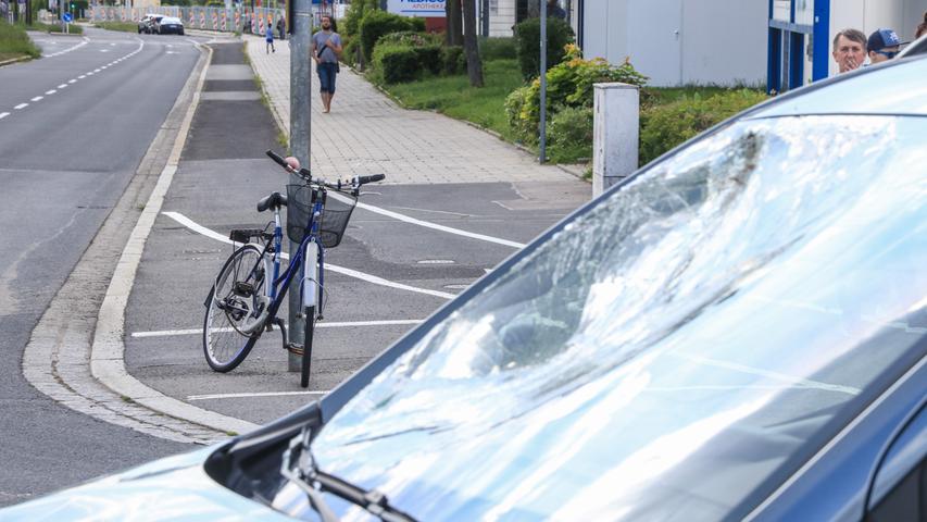 Kreuzung in Bamberg: Radfahrer erfasst und schwer verletzt