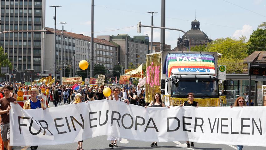 Gegen Rassismus, für Europa: Bilder der 