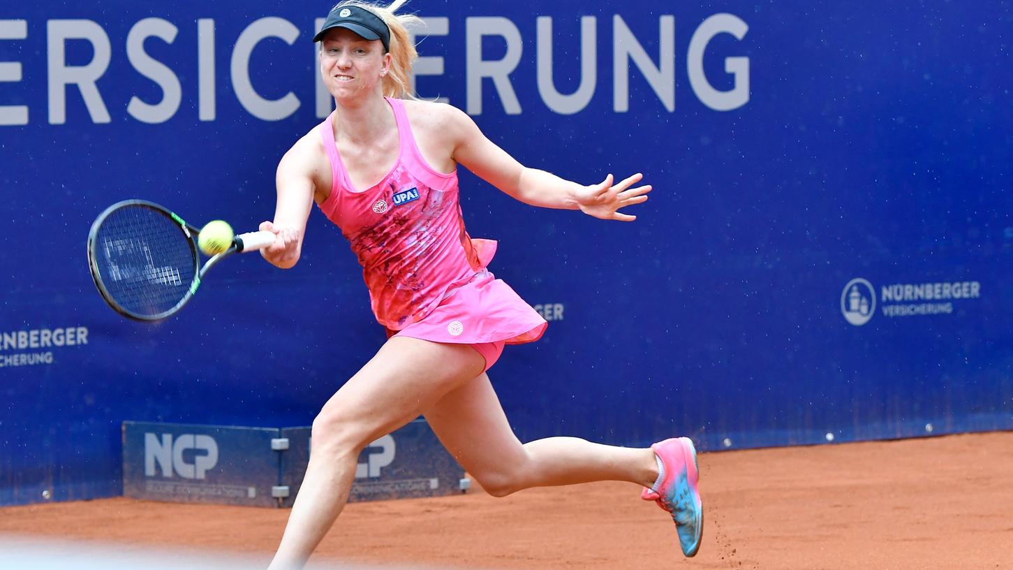 WTA-Turnier in Nürnberg: Regen bremst die Spielerinnen aus