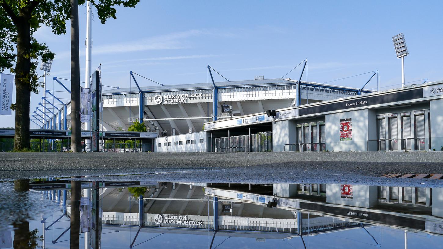 Aufgrund des Coronavirus bleibt das Max-Morlock-Stadion am 31. März möglicherweise leer.