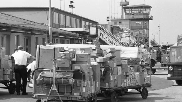 Auch die Luftfracht konnte problemlos abtransportiert werden.