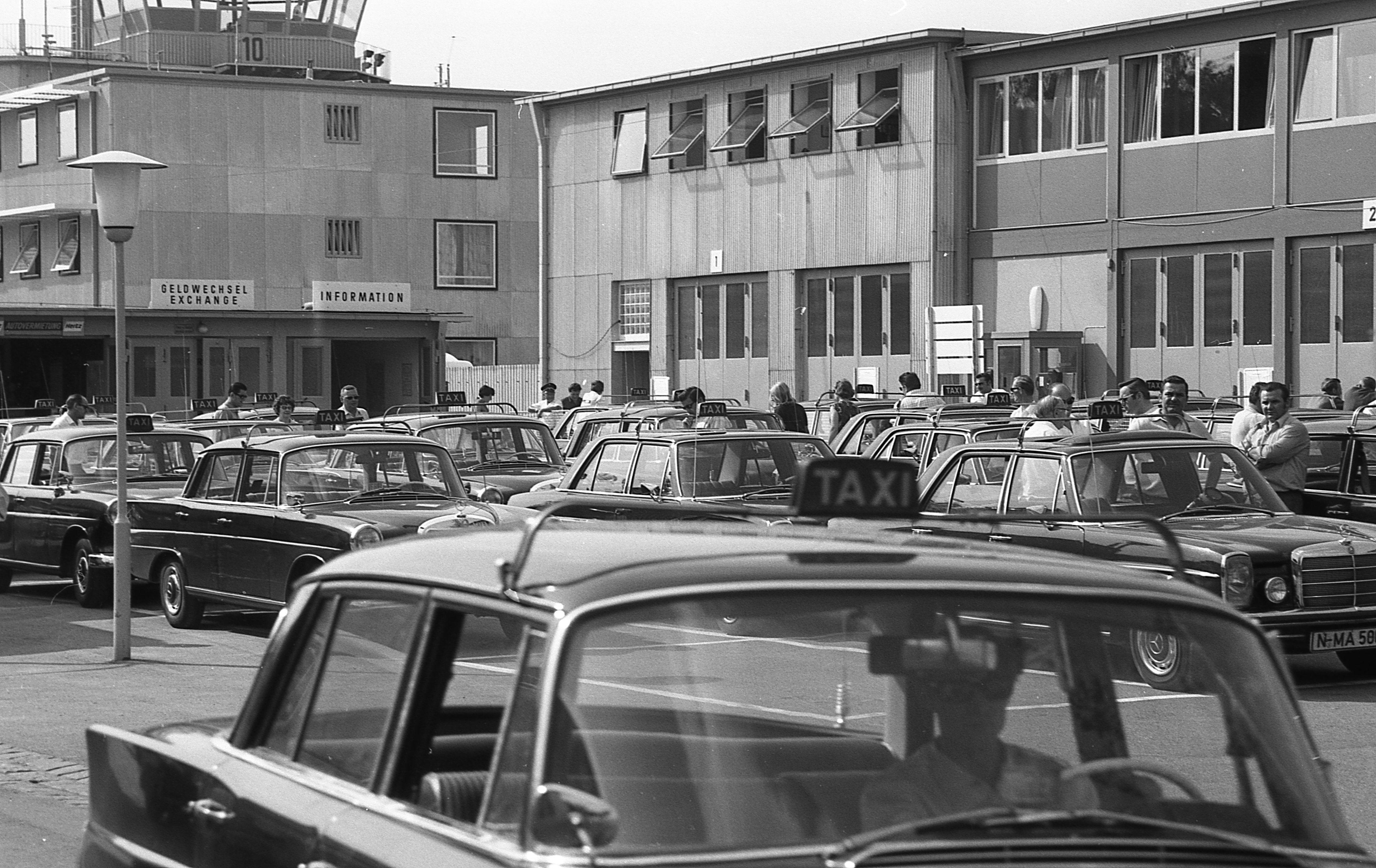 Taxifahrer profitierten von den zahlreichen Fahrgästen.