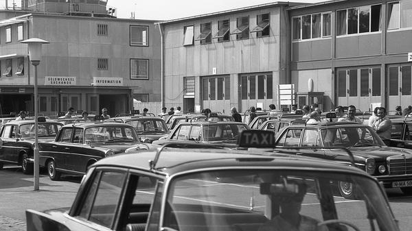 Taxifahrer profitierten von den zahlreichen Fahrgästen.