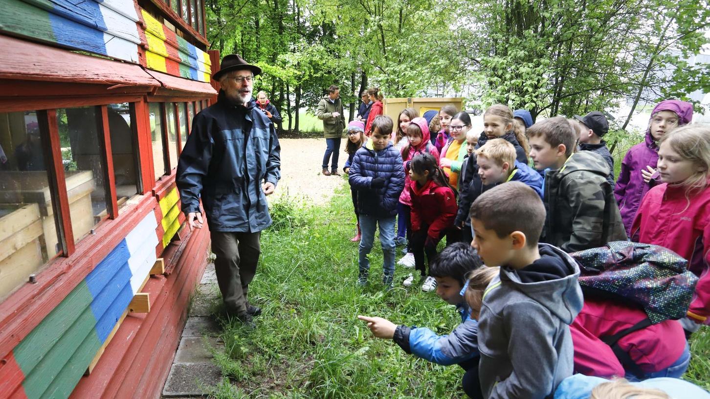 Begeisterte Kinder beim Earth Day in Herzogenaurach