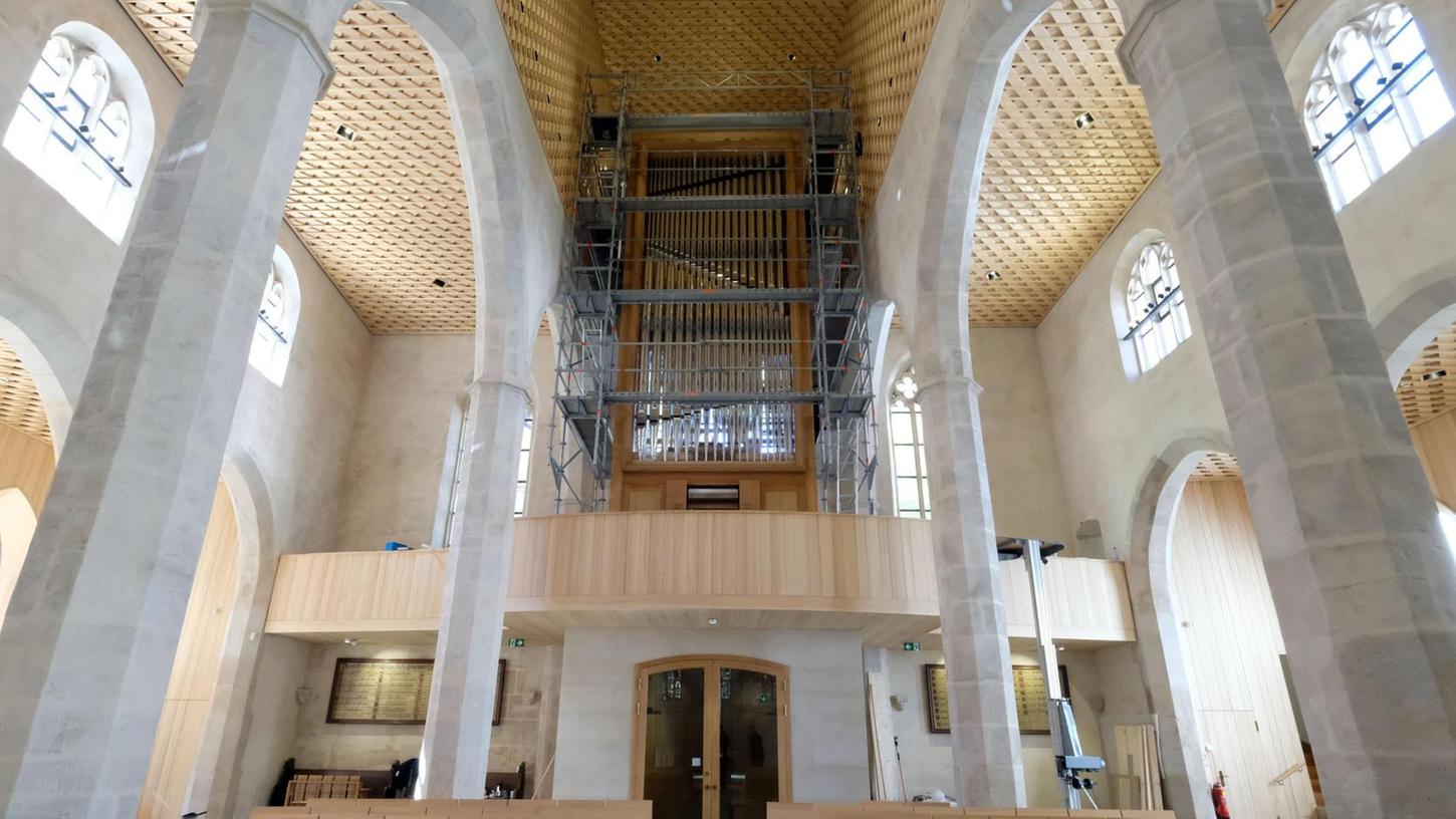 Bis unter die Decke: St. Martha bekommt neue Orgel