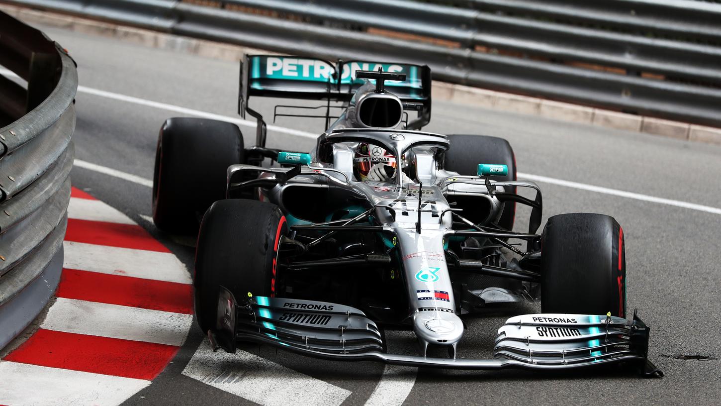 Bestzeit trotz tiefer Trauer für Lewis Hamilton beim Großen Preis von Monaco.