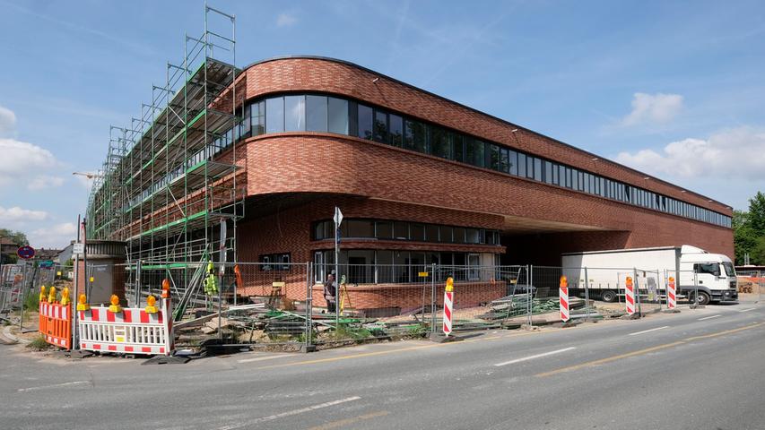 Neue Feuerwache 1 in Nürnberg: Bauarbeiten laufen auf Hochtouren