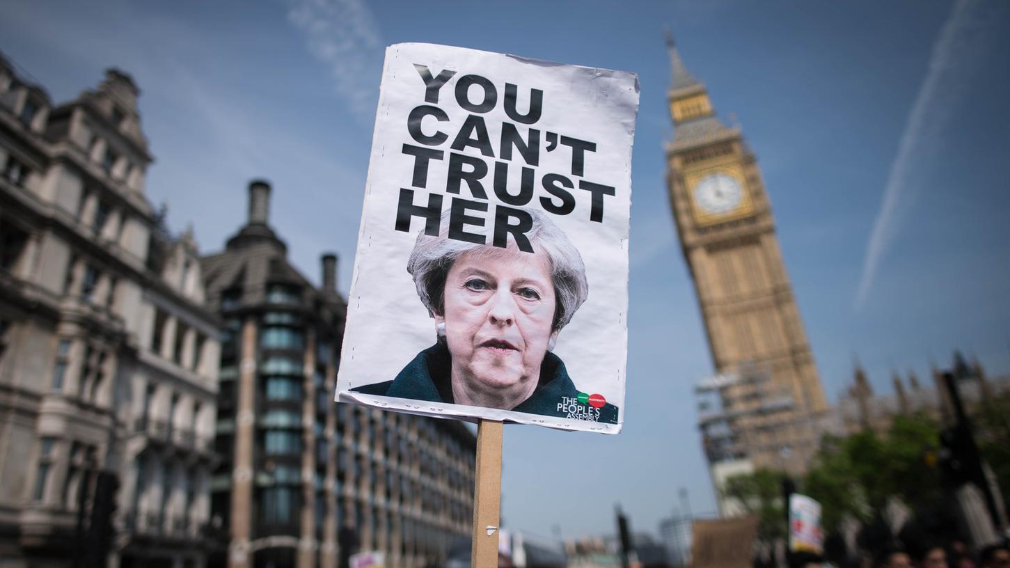 Die britische Premierministerin Theresa May hat keinen Ausweg aus der Brexit-Sackgasse gefunden. (Symbolbild)