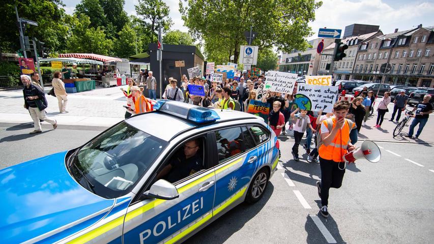 Fridays For Future: Fürther Demonstranten inszenierten Die-In