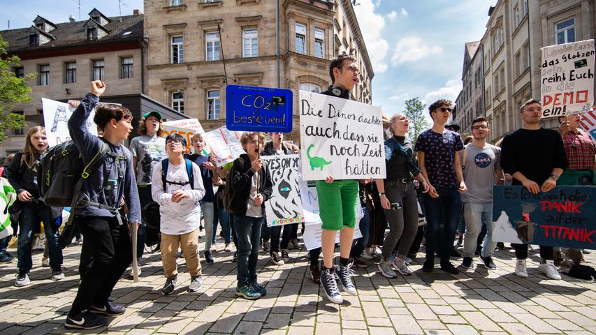 Fridays For Future: Fürther Demonstranten inszenierten Die-In