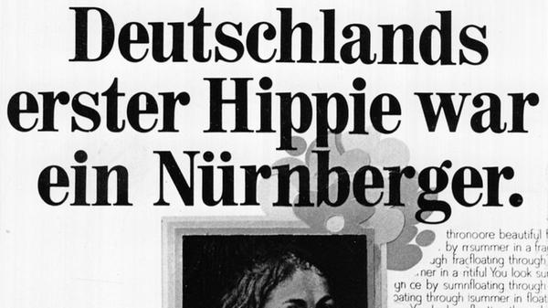 Dürers Selbstbildnis, das im Louvre hängt, dient als Blickfang für einen „Steckbrief“. Hier geht es zum Artikel vom 26. Mai 1969: Albrecht Dürer muß "heraus aus den Museen".