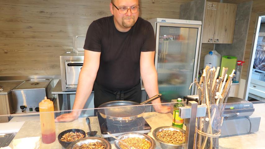 Gegrillte Grillen: Streetfood-Festival in Treuchtlingen