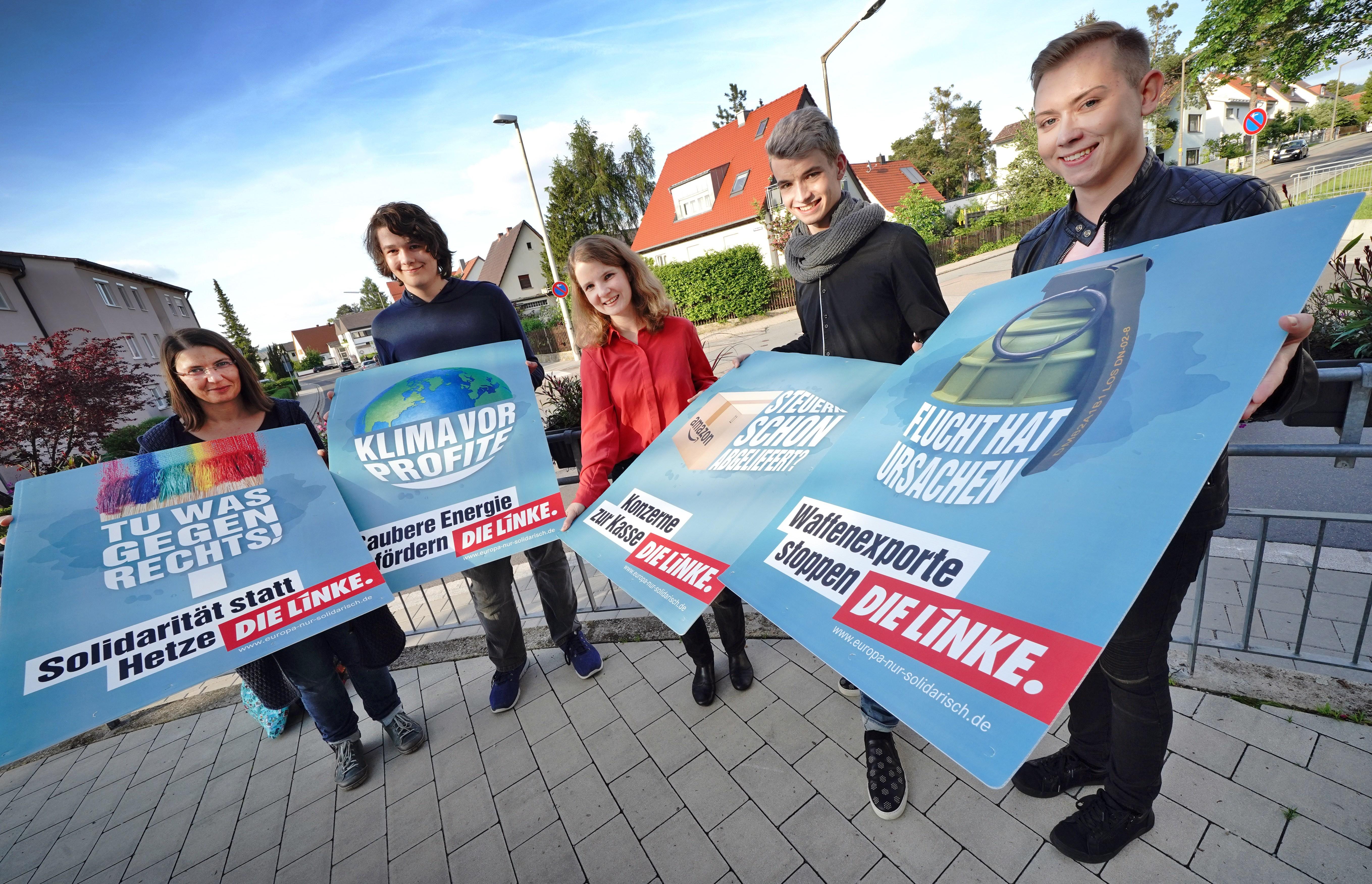 DIE LINKE, Veranstaltung mit bay. Spitzenkandidatin Kathrin Flach Gomez "Warum eigentlich Europa?"