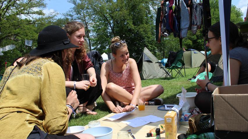 Bunte Zelte und Live-Musik: So war das Tellerrand-Festival in Dormitz
