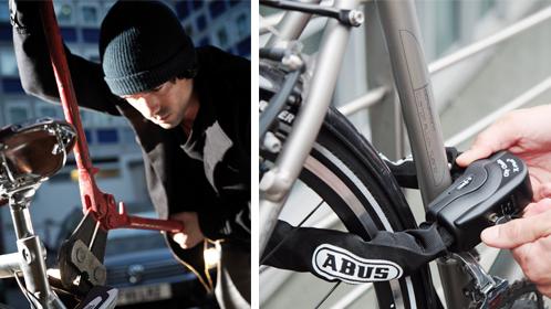 Fahrrad-Klau: Vor solch brachialen Methoden schützen oftmals nicht einmal teure Schlösser.