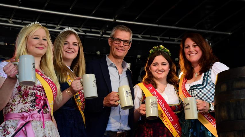 Hüpfburg, Bier und Live-Musik: So war die Eröffnung des Stadtfests Forchheim