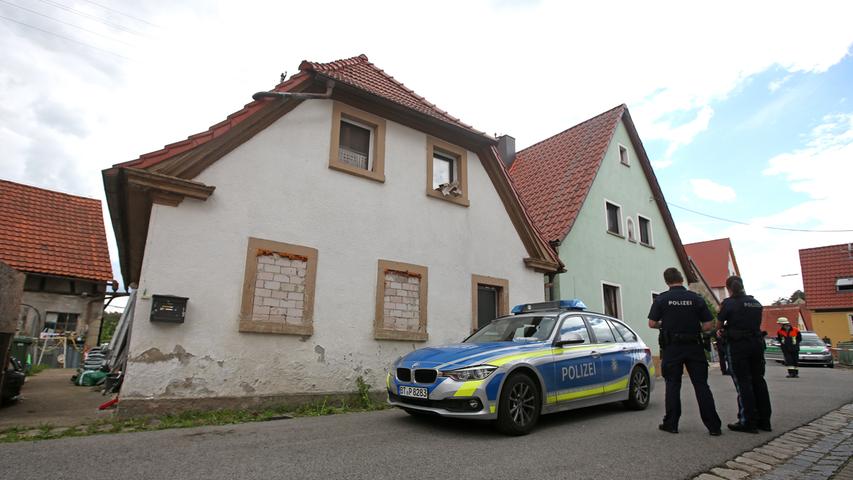 Burgwindheim bei Bamberg: Frau verschanzt sich in Haus
