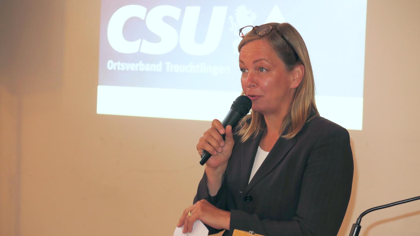 Der CSU-Kreisvorstand hat sich einstimmig für Kristina Becker als neue Kreisvorsitzende ausgesprochen. Die Entscheidung treffen natürlich die Delegierten.