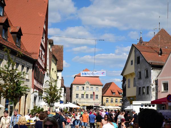 Erstes Stadtfest: Forchheim außer Rand und Band