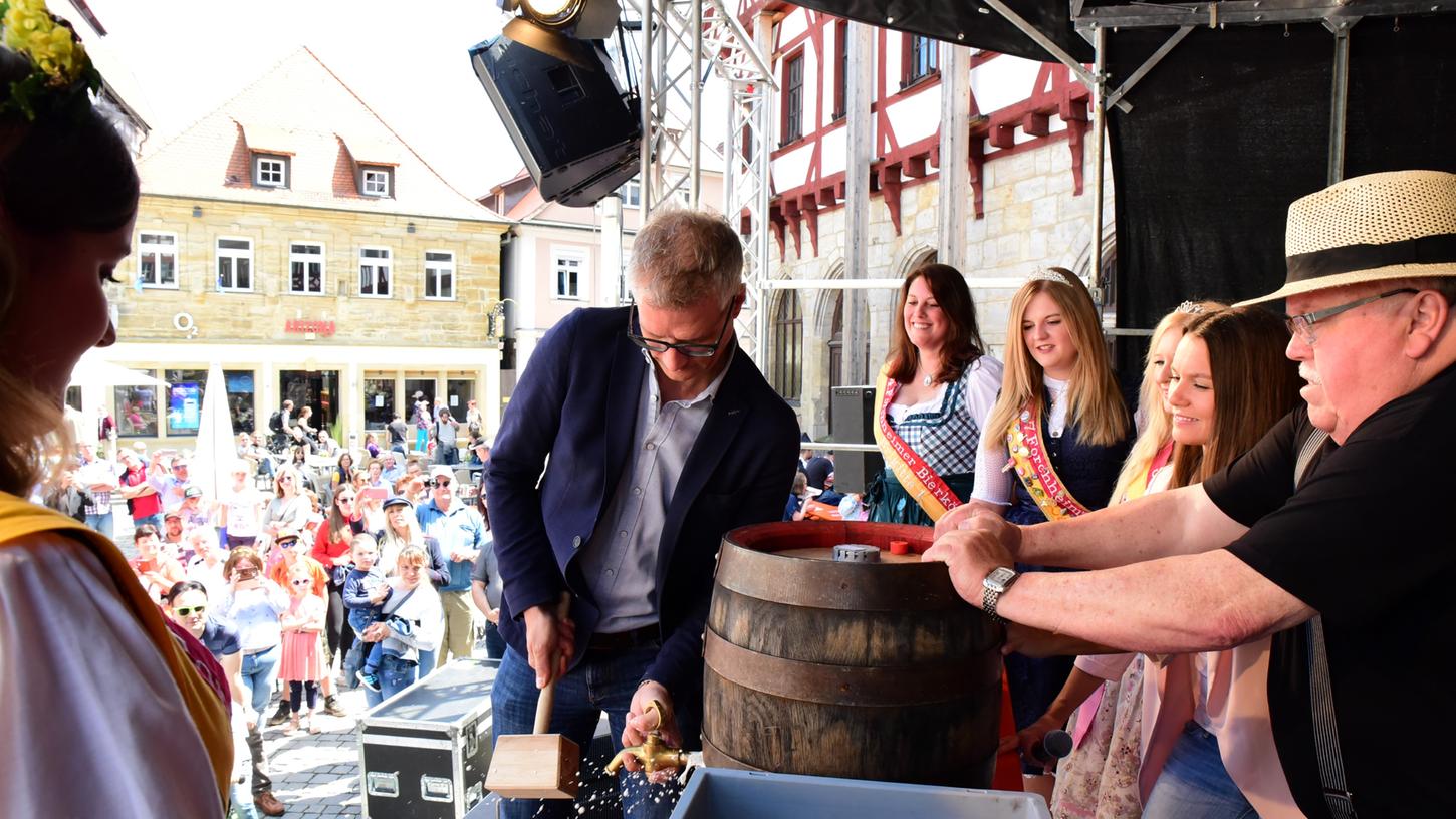 Erstes Stadtfest: Forchheim außer Rand und Band