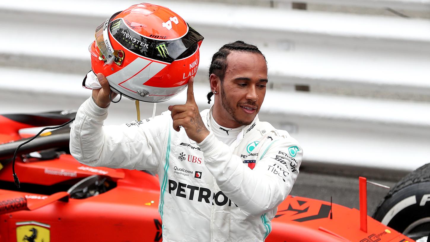 Widmete seinen letzten Sieg dem verstorbenen Niki Lauda: Lewis Hamilton.