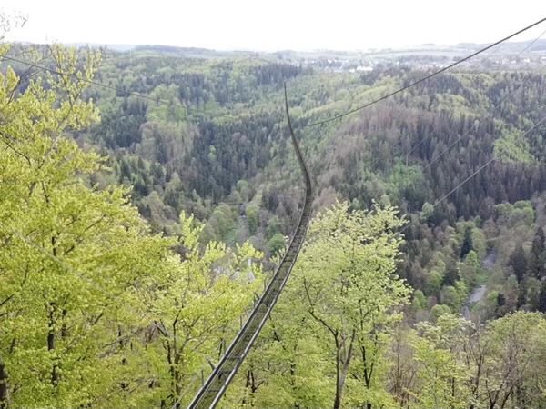 Beschlossen! Längste Hängebrücke der Welt wird in Franken gebaut