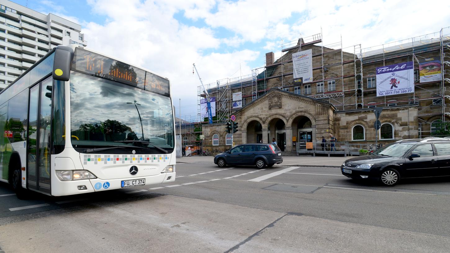 Fürths Bahnhofplatz soll Mobilitätsdrehscheibe werden