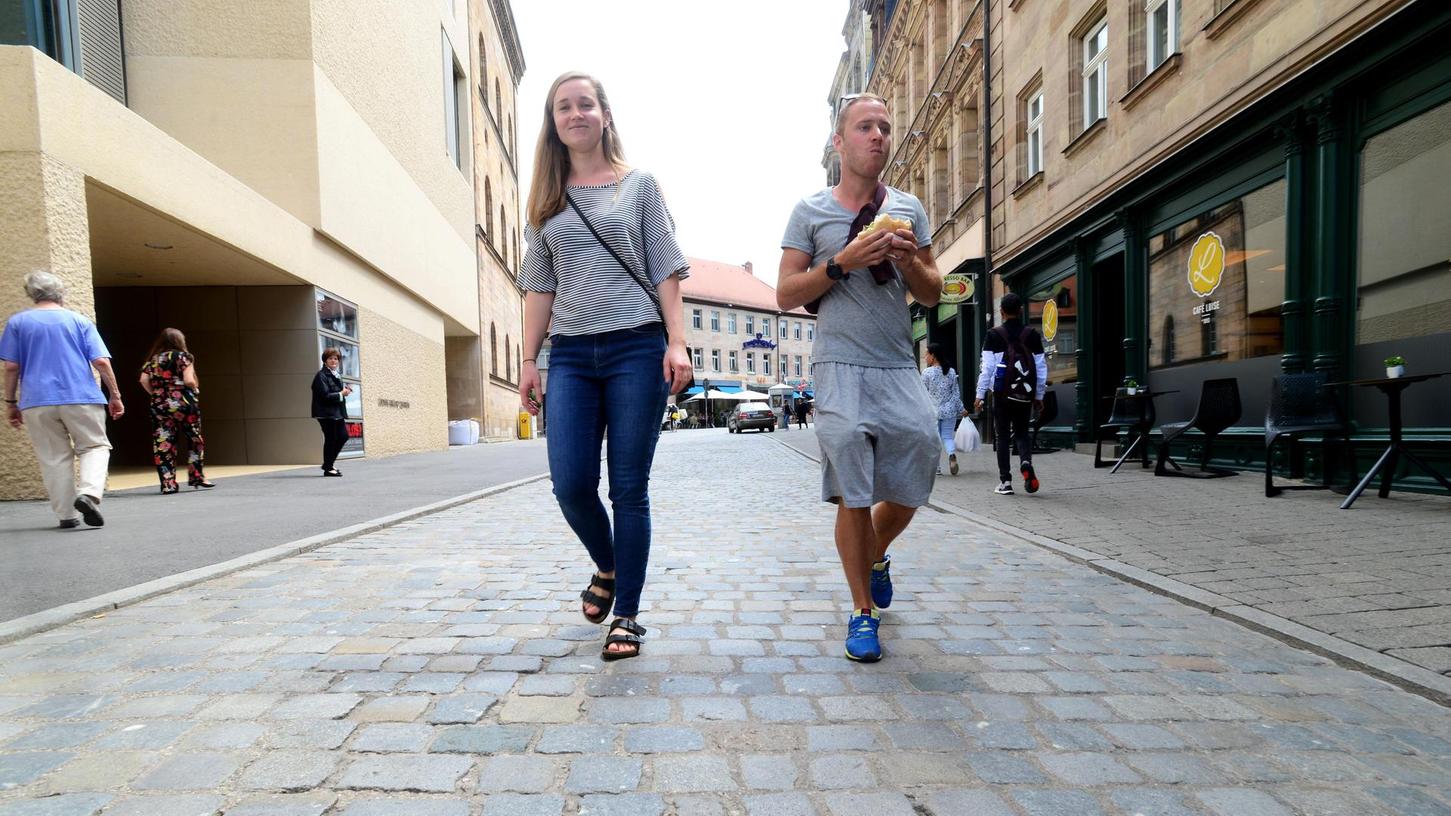 Fürther Erhard-Zentrum: Mini-Fußgängerzone für eine Million