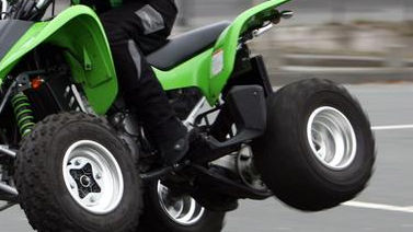 So ähnlich muss es ausgesehen haben, kurz bevor der 51-Jährige die Kontrolle über sein Quad verlor. So ähnlich muss es ausgesehen haben, kurz bevor der 51-Jährige die Kontrolle über sein Quad verlor.