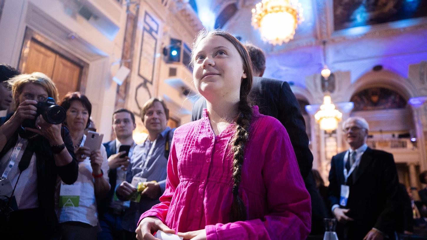 Die Klimaaktivistin Greta Thunberg erhält in diesem Jahr den Amnesty-Menschenrechtspreis.