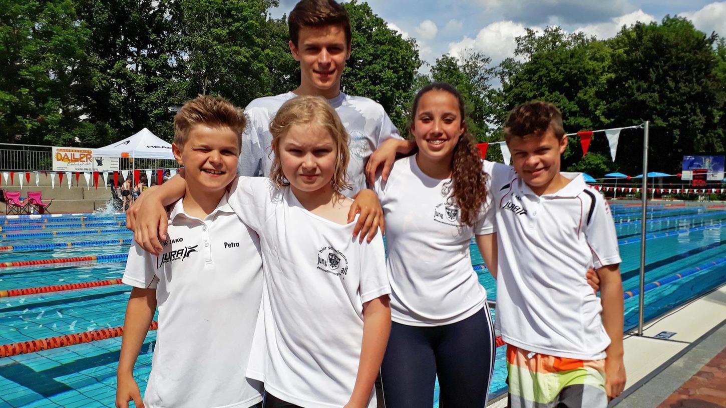 ASV-Schwimmer räumten beim Kurfürstenpokal ab