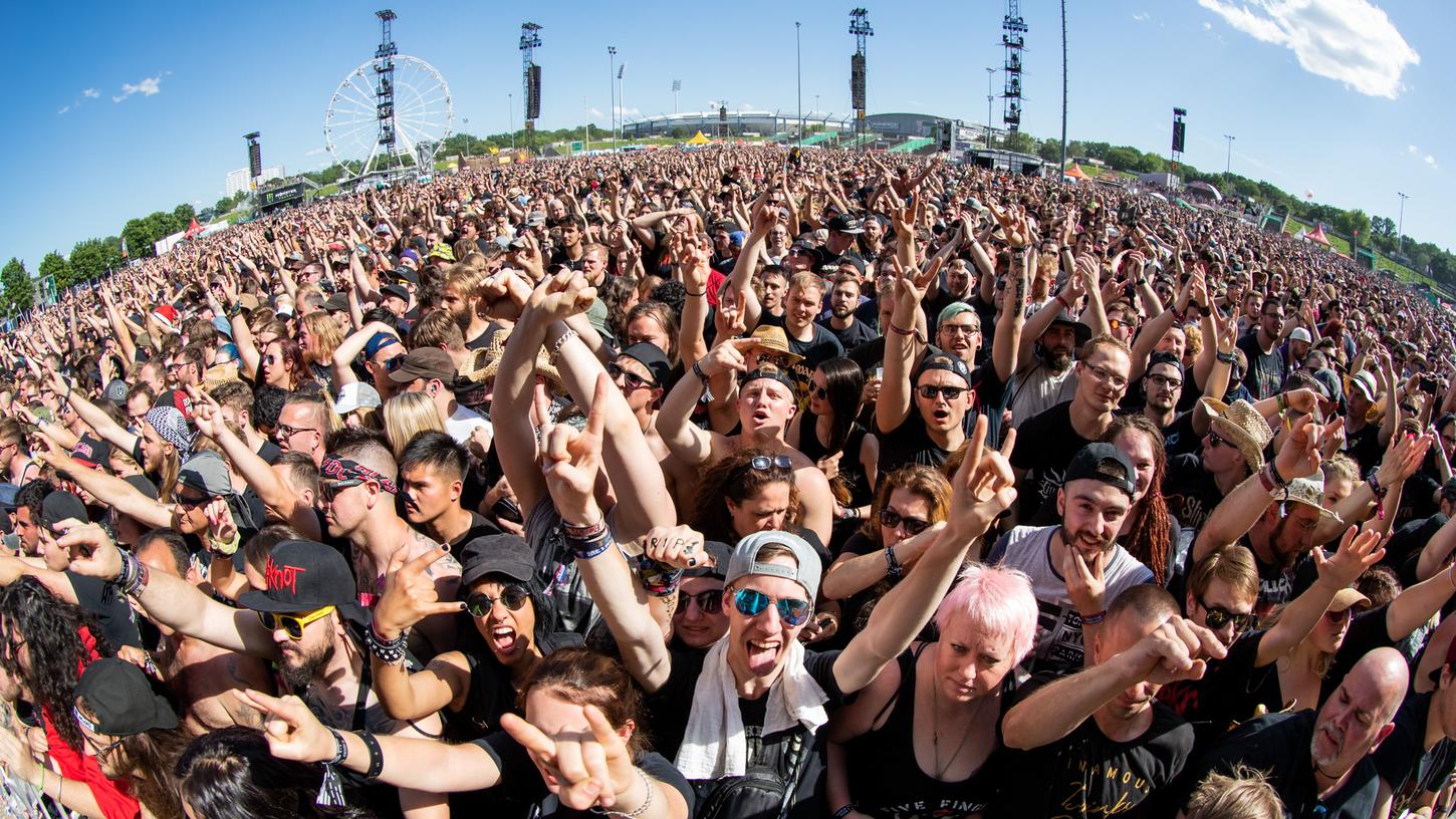 Nach zwei Jahren Corona-Zwangspause strömen die Fans bald wieder zu Rock im Park.