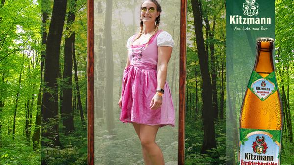 In fröhlichem Pink und mit strahlendem Lächeln erkämpfte sich Frederike Franke 22 Stimmen.
