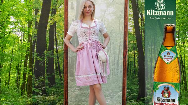 ...Kristina Gorbunova mit Fransentasche und...
