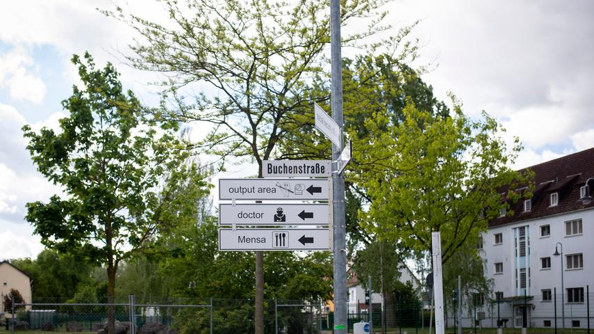 Kleine Stadt für Asylsuchende: Einblicke ins Ankerzentrum Bamberg