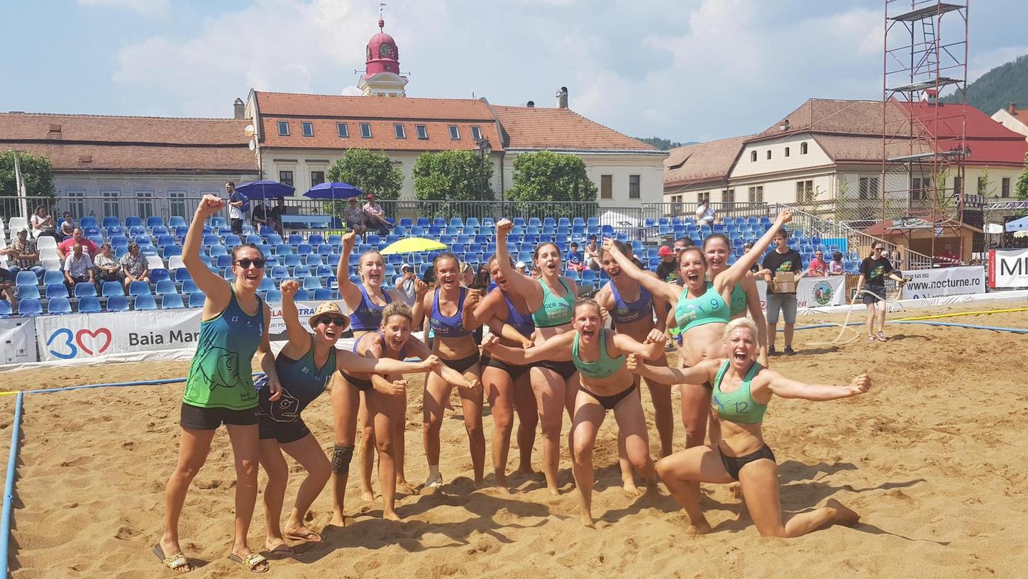Beach-Handball: Platz fünf unter Europas Besten
