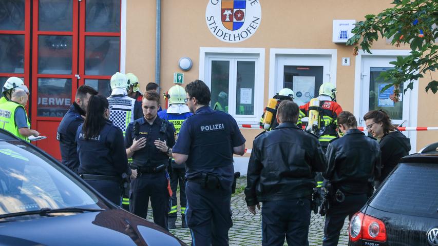 Lauter Knall in Stadelhofen: Geldautomat in Feuerwehr-Gebäude gesprengt