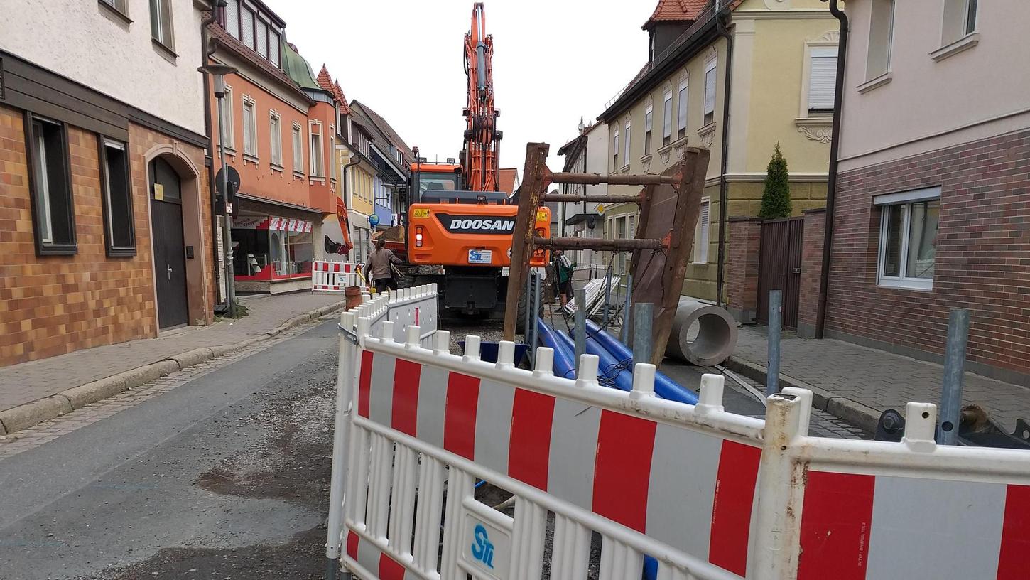 Baiersdorf: Straßensperrung verursacht Ärger