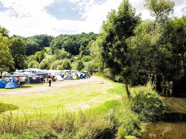Beim Taubertal-Festival gibt es "Green Camping"-Zonen, in denen es fast keinen Müll gibt. Sie werden immer beliebter.
