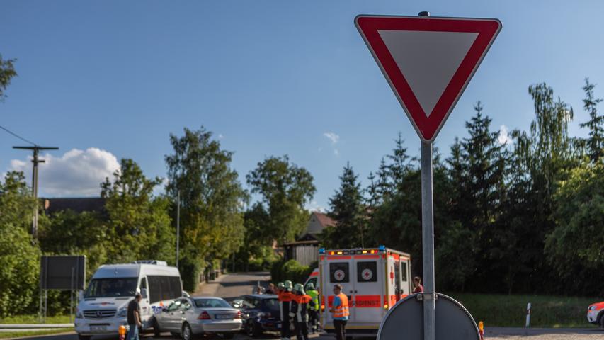 Zwei Verletzte nach Unfall im Landkreis Weißenburg-Gunzenhausen