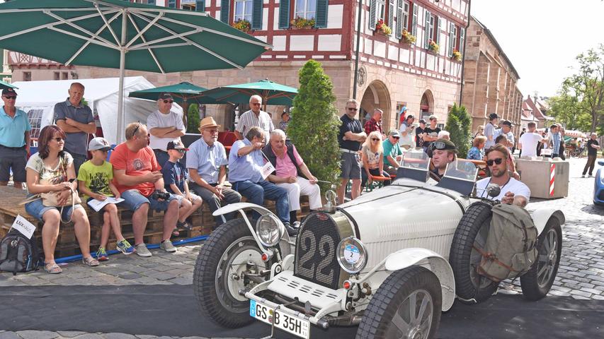113 Oldtimer: Altmühltal-Classic-Rallye rollt durch Schwabach
