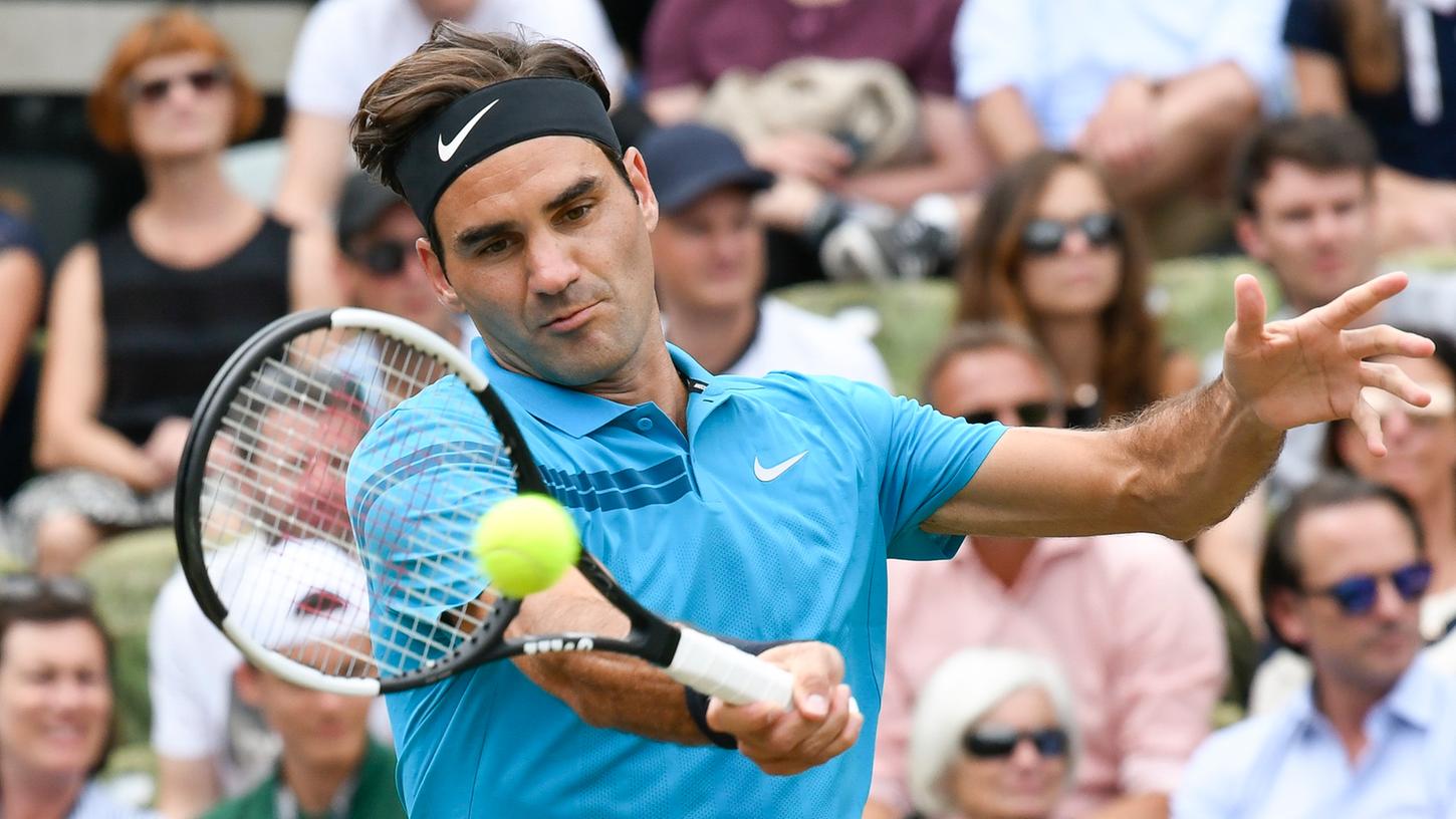 Rasen-Turnier in Halle: Federer hoch motiviert und voller Vorfreude