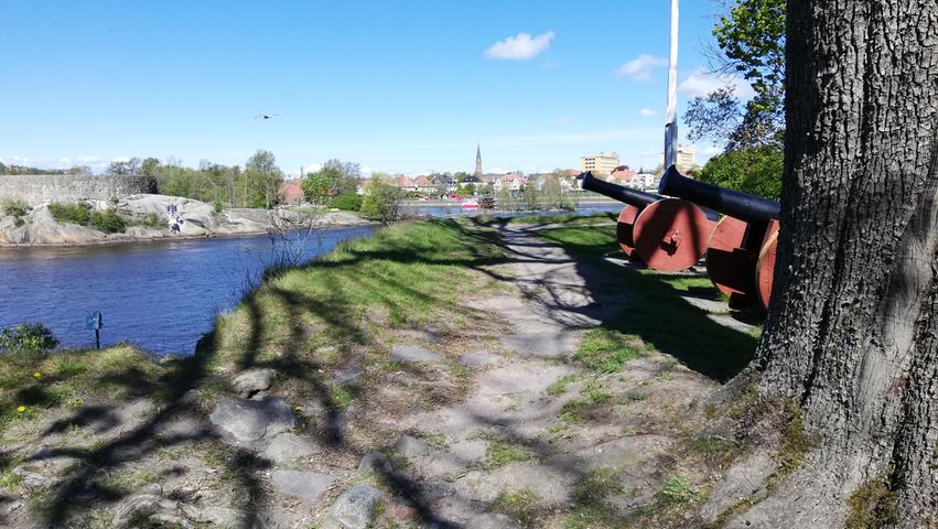 Fredrikstad war auch Garnisonsstadt. Aus gutem Grund: Es gab immer Ärger mit den Schweden...