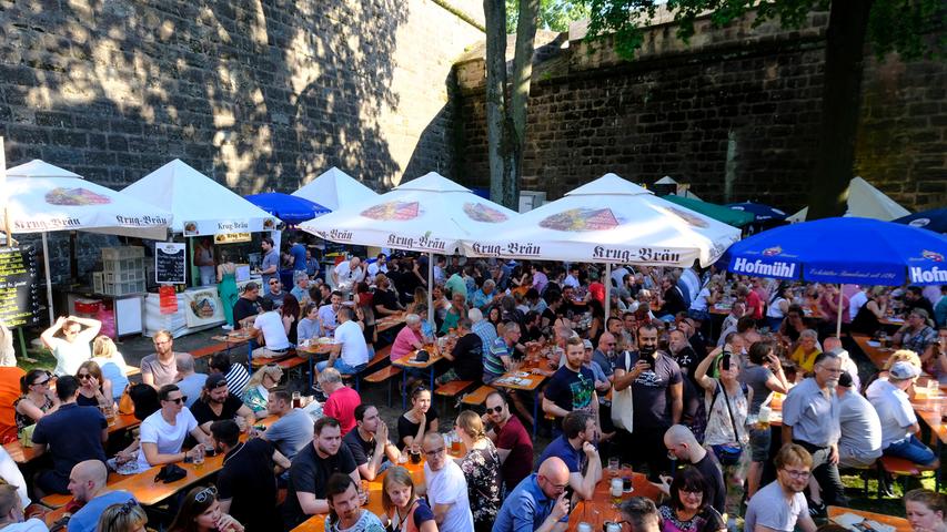 Gerstensaft und Traumwetter: Das Fränkische Bierfest 2019 ist eröffnet