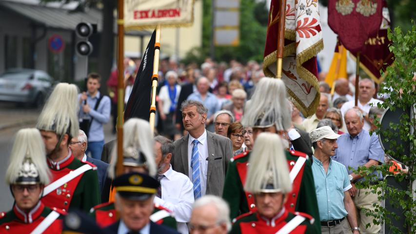 Prozession an Fronleichnam in Neumarkt 2019