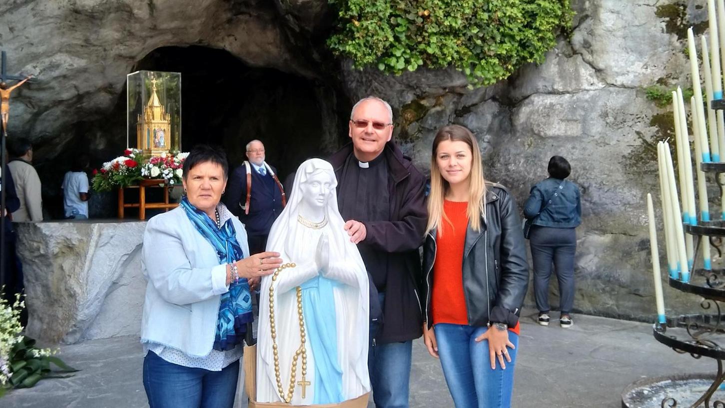 Höchstadter Lourdes-Grotte ist bald fertig