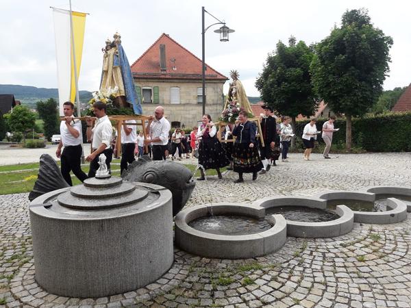 Gößweinstein und Weilersbach feiern Fronleichnam 